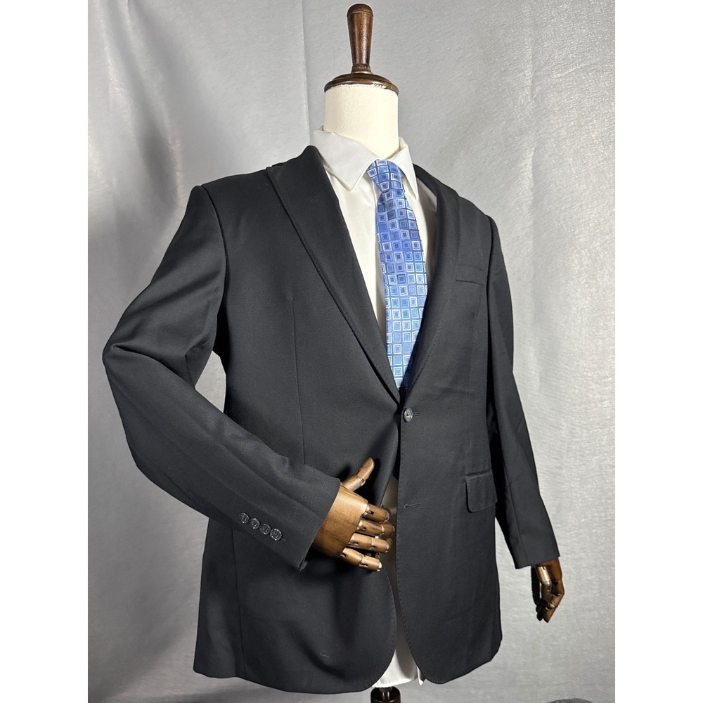 Cremieux Nantes Blazer Mens 44L Loro Piana Zelander Wool 2-Button Sport Coat EUC